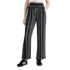 Paper Crane Wide Leg Boho Pull On Harem Pants Women’s XS Flowing Beach Elastic